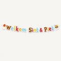 Sinterklaas letterbanner – Welkom Sint & Piet