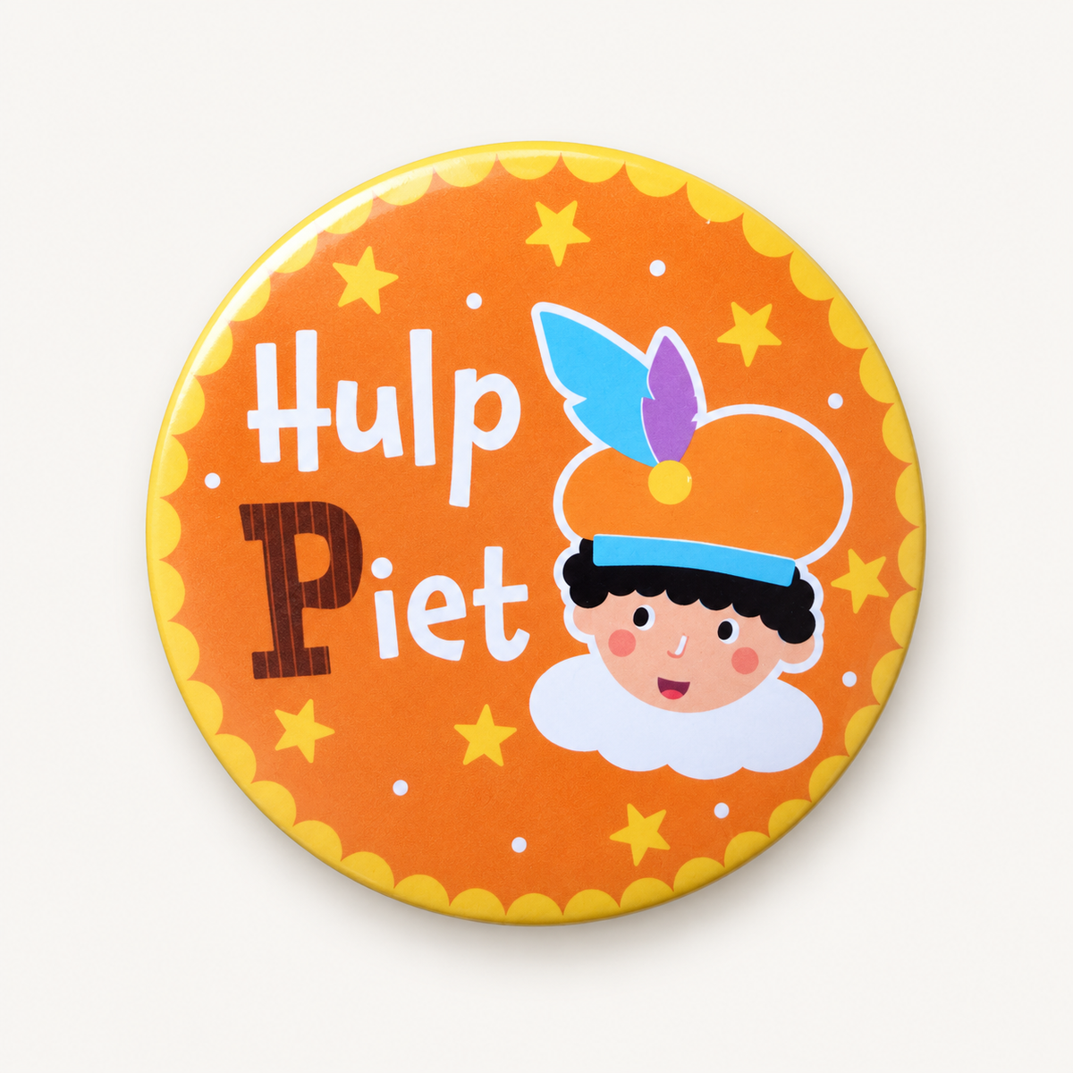Sinterklaas button – Hulp Sint of Hulp Piet